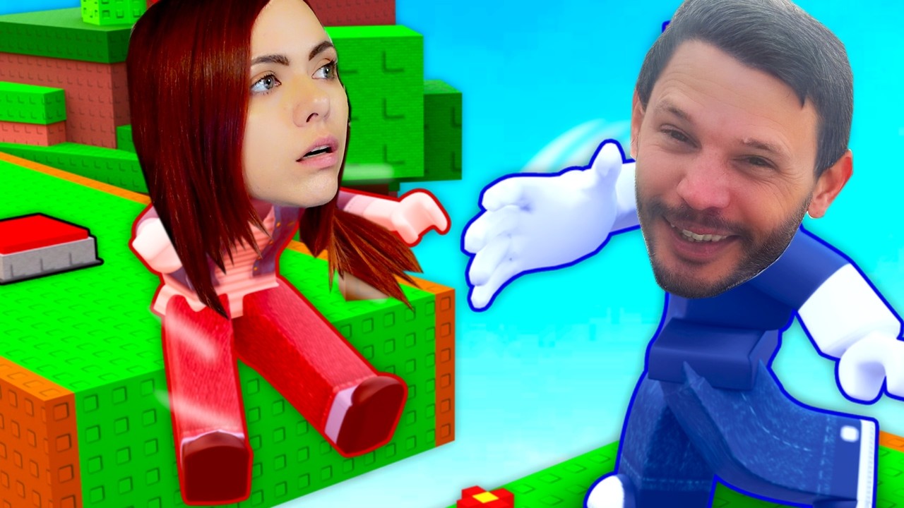 POFOZÓVERSENY?! 😂 Melyikünk üt nagyobbat? - Slap Escape [2 Player Obby]  w/Immu