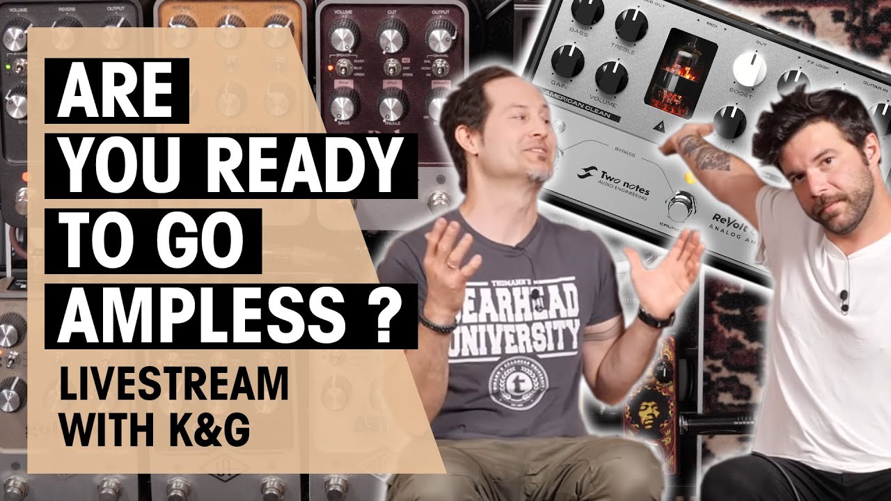 Livestream | New UAFX pedals, Two notes ReVolt and more | Thomann