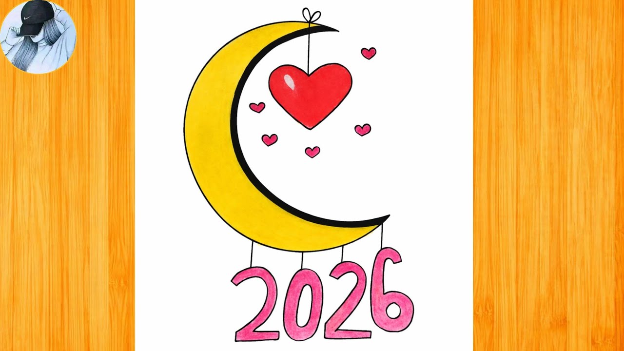 Ramzan Mubarak Drawing 🌙❤️ | Easy Eid ul Fitr 2026 Special Drawing | Sketch Designer 