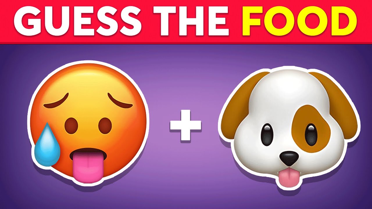 Guess the FOOD by Emoji 🍔 Emoji Quiz | Bunny Quiz