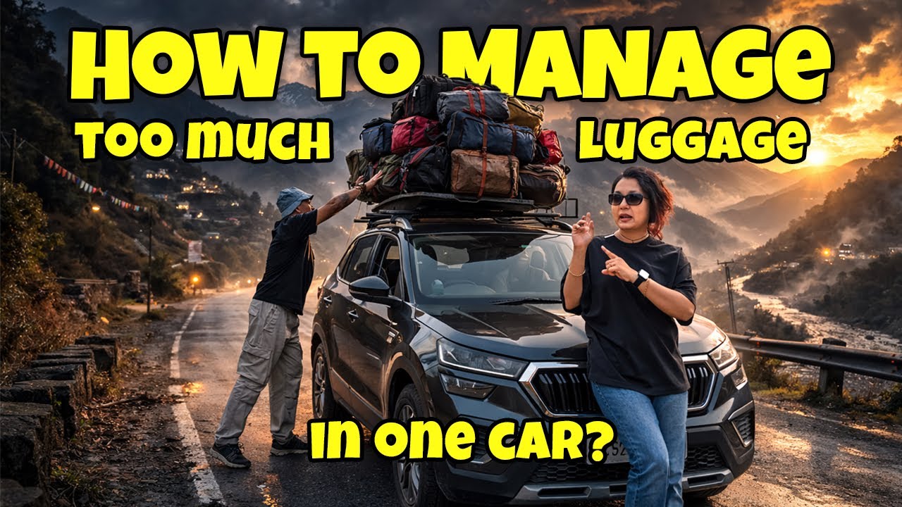 Rooftop Luggage Carrier Setup | Car accessories in Hyderabad | Bengali Vlog | Roadtrip to Northeast