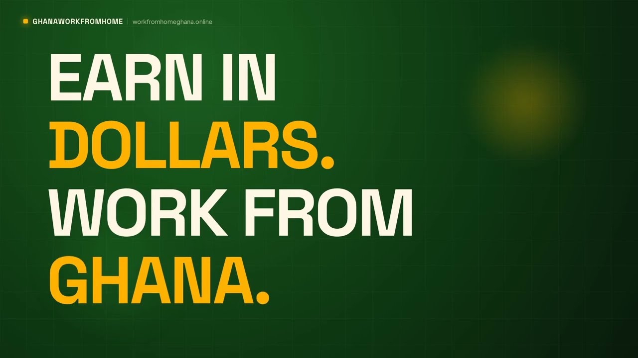 How Ghanaians Are Earning $1,000+ Monthly Working From Home in 2026 (Full Guide)