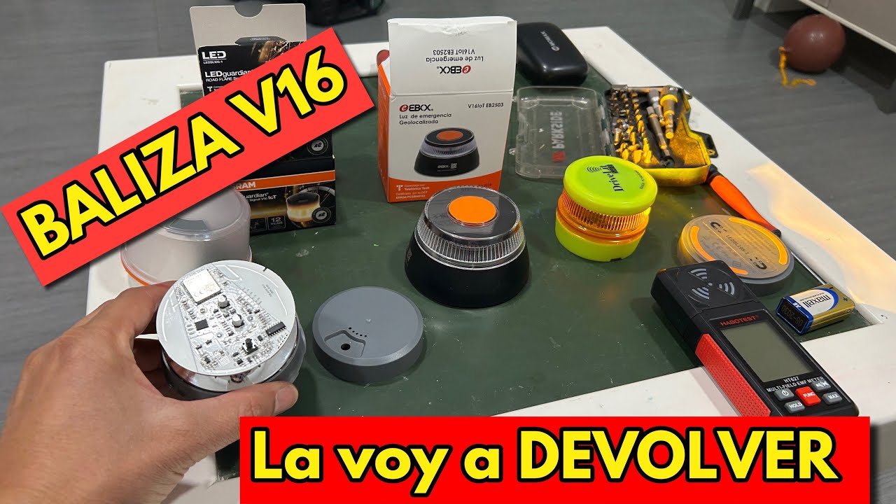 Tras abrirla RENUNCIO a la BALIZA V16. ¿Qué está pasando?