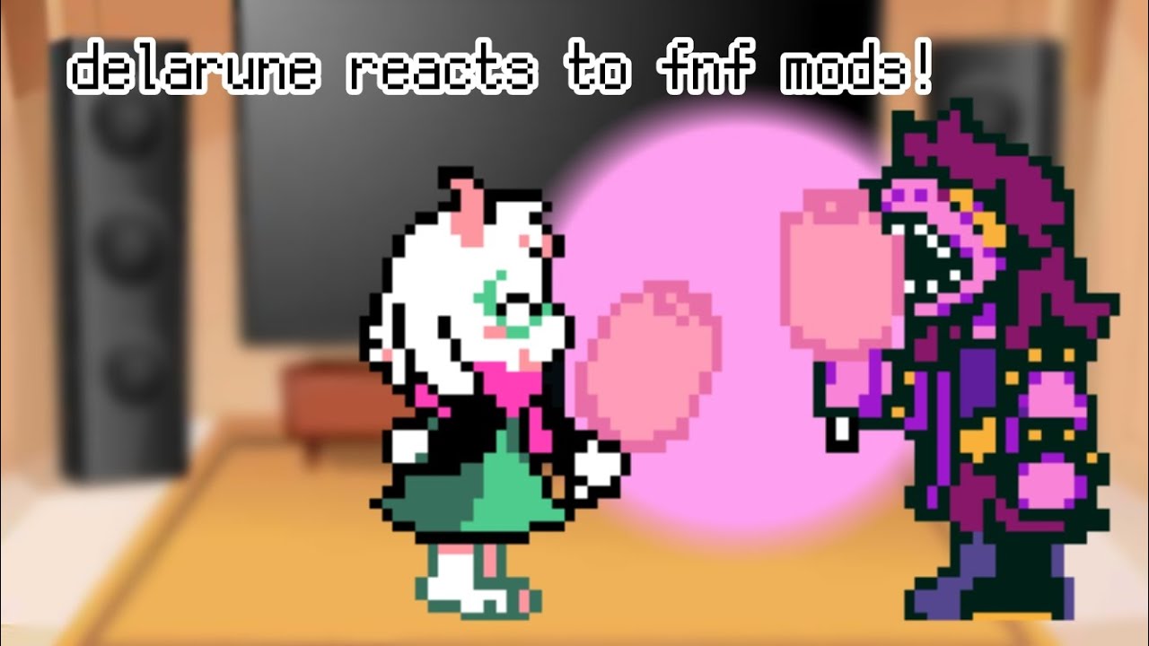 || deltarune reacts to fnf mods!! || 1k special || gcrv ||
