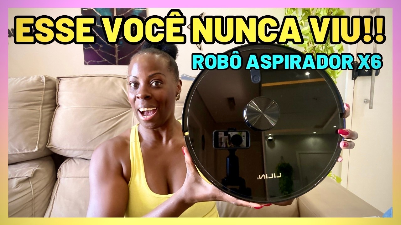 TESTEI: Novo Robô Aspirador X6 da LILIN LIECTROUX | Vale a pena?! Aspira e passa pano?