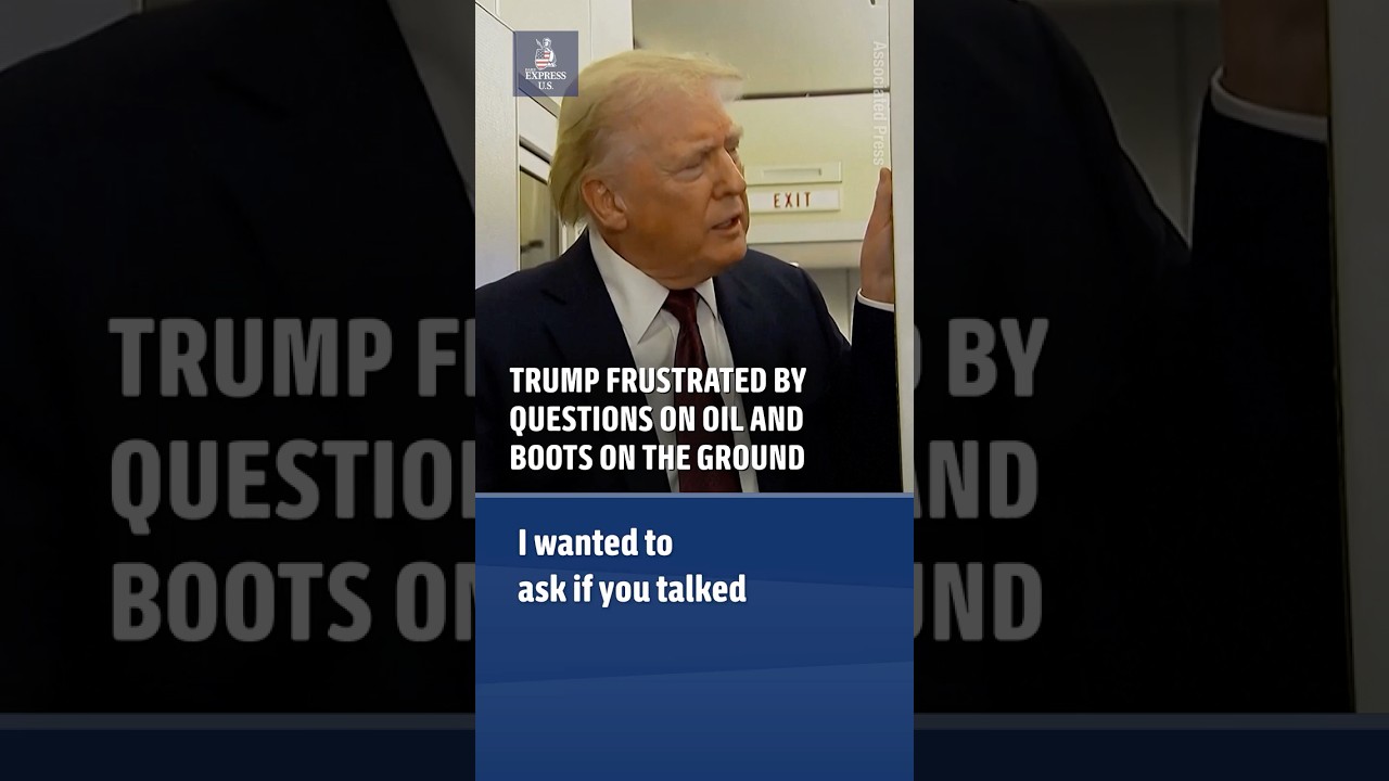 Trump Annoyed by Reporters' Questions on Iran War  #trump #news #iran #iranwar #politics #military