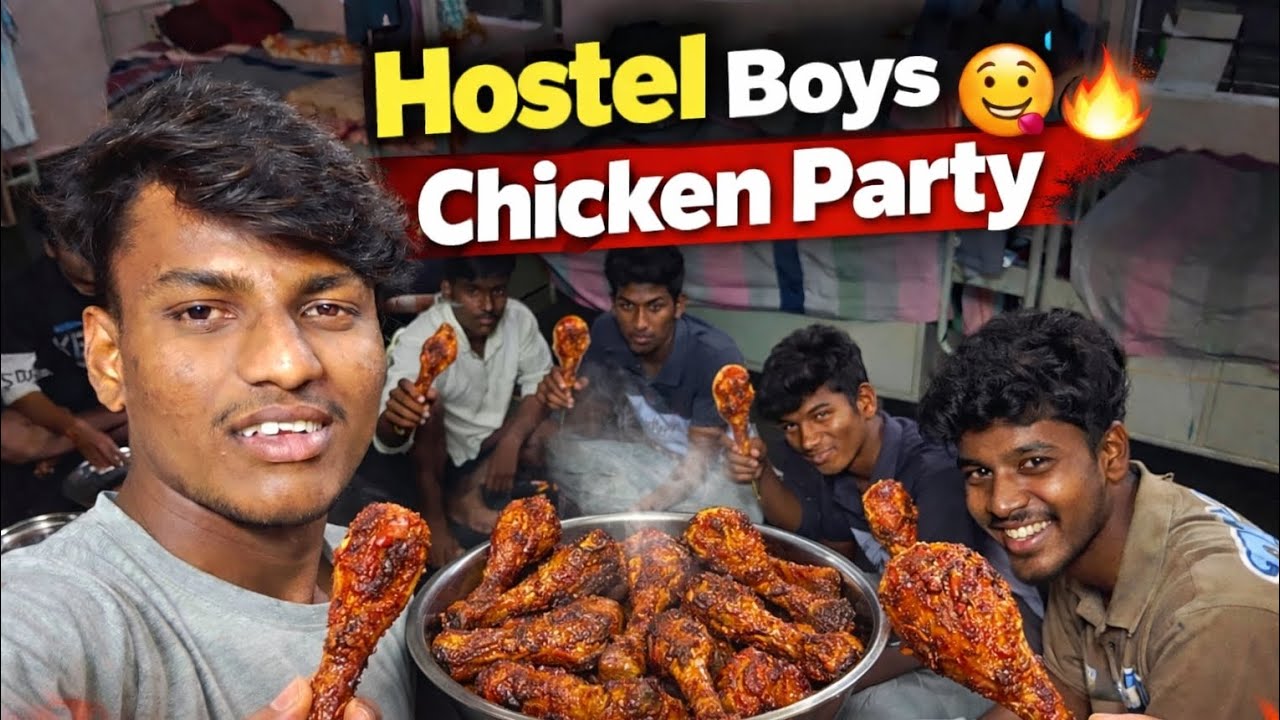 Chicken party in hastol with my friends..... #chicken #vlog #funny 