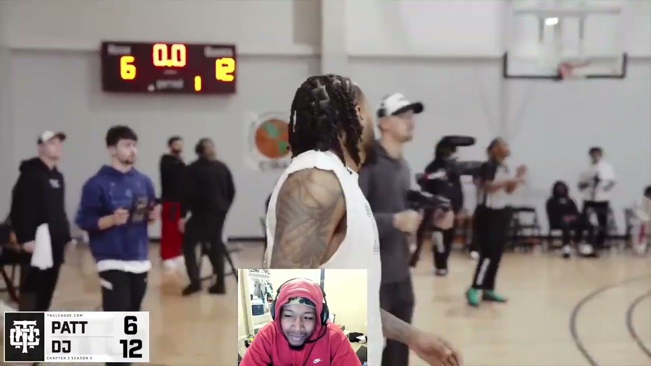 Patt vs DJ 🦆 Reaction#fyp#nextchapter#basketball#reaction#1v1