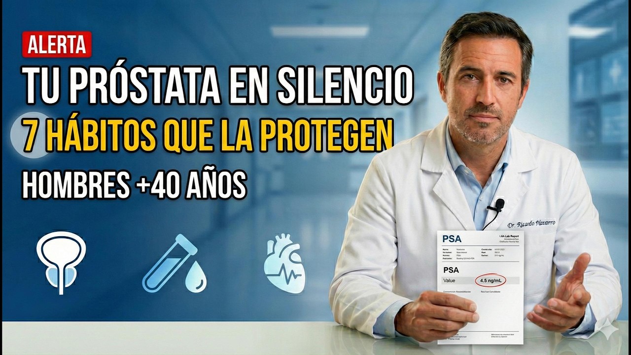 Más del 50% de los hombres lo sufre en silencio: protege tu próstata con estos 7 hábitos