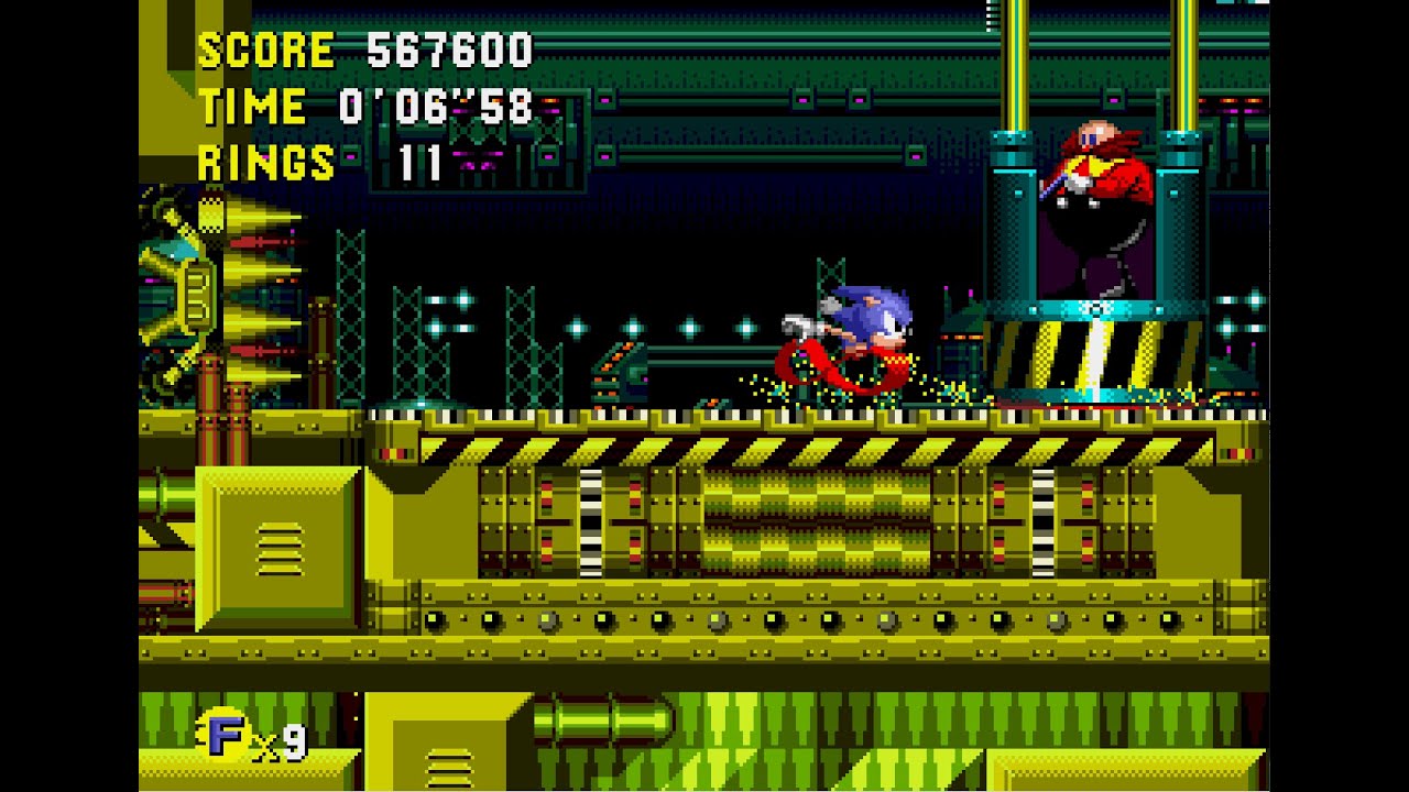 [TAS] Sonic CD Plus Plus Any% in 16:33 | 7'47