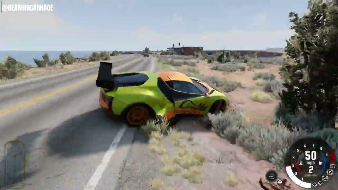 Massive Crash Compilation in BeamNG drive #178 - BeamNG Carnage