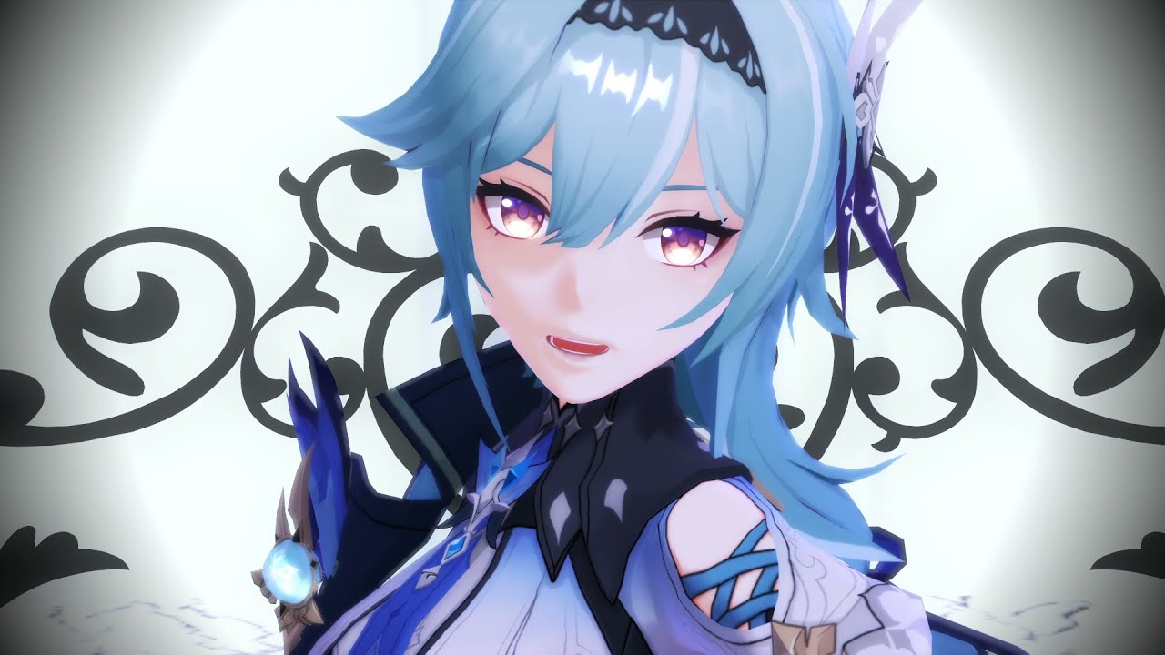 エウルアでConqueror【原神 MMD/Genshin Impact】【Eula/Diluc/Jean】