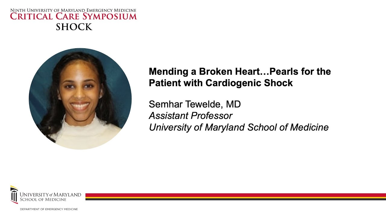 Mending a Broken Heart…Pearls for the Patient with Cardiogenic Shock