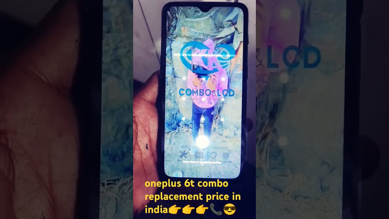 oneplus 6t combo replacement price in india