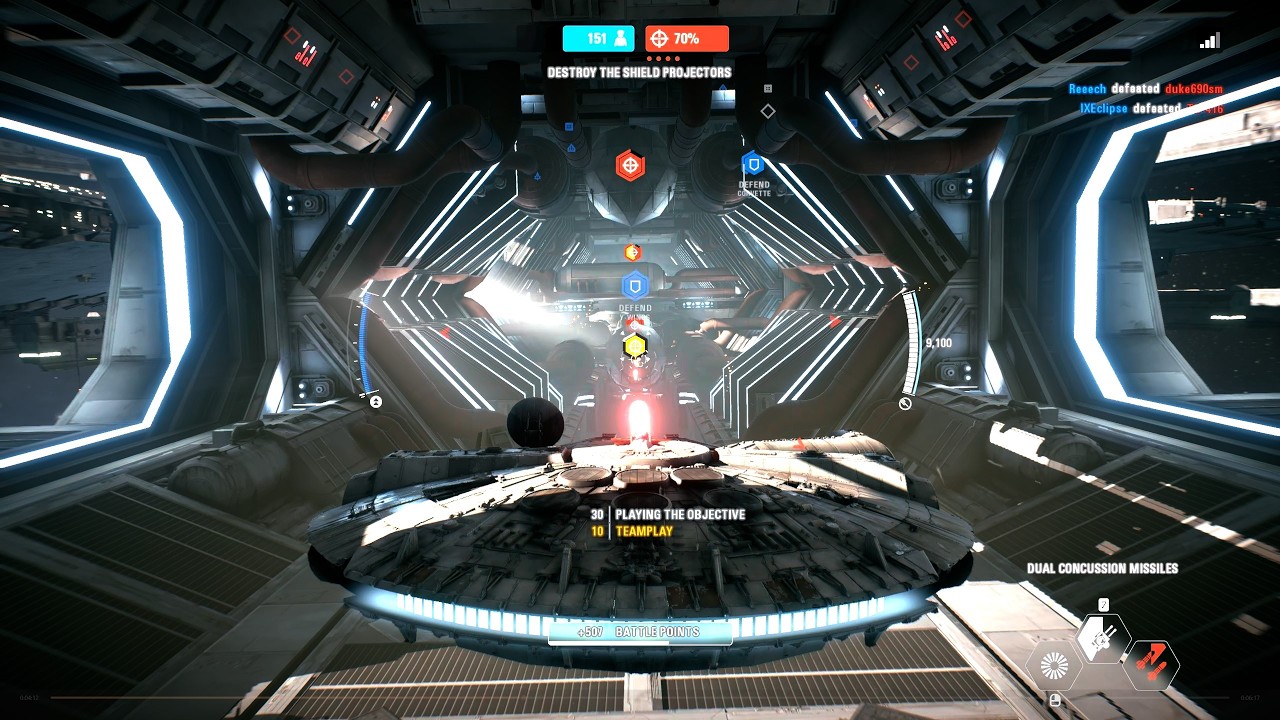 Игровой процесс Starfighter Assault &mdash; Фондор (Повстанцы) Star Wars Battlefront II