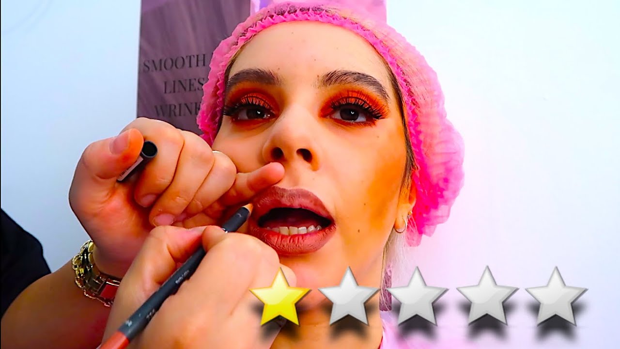WORST MAKEUP ARTIST GIVES ME 3RD DEGREE BURNS ON MY FACE