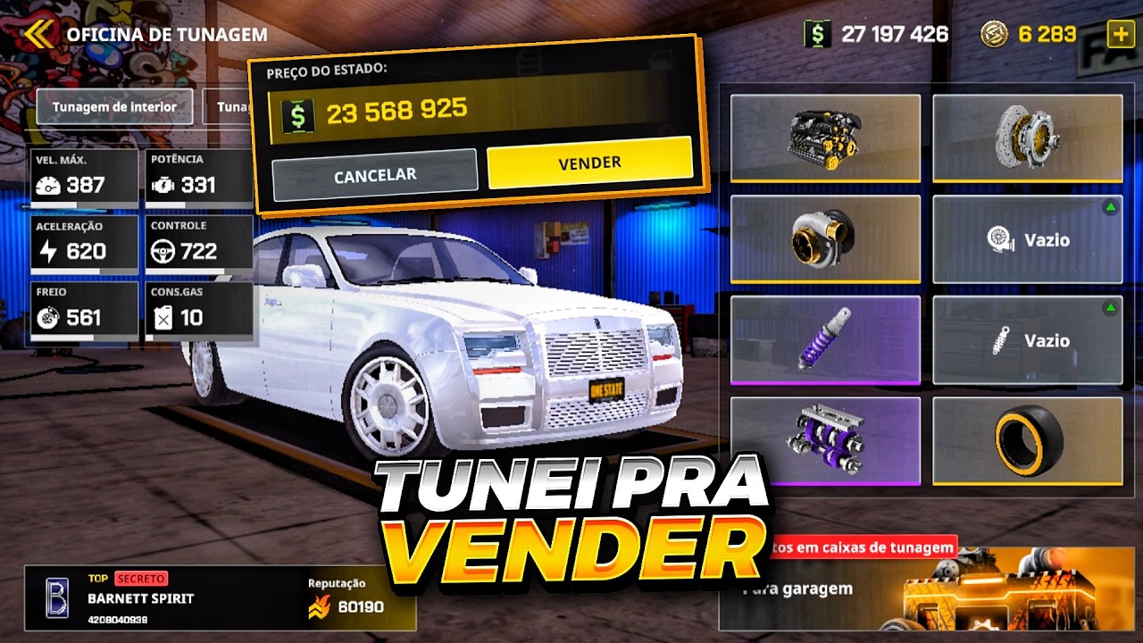 TUNEI meu MELHOR CARRO PRA VENDER NO ONE STATE e ISSO ACONTECEU!! 😱