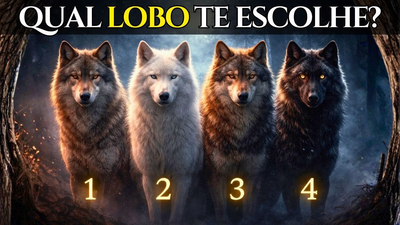 Sem pensar. Apenas escolha um lobo | Um experimento psicológico junguiano