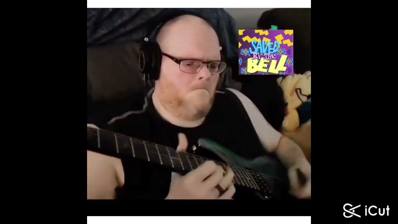 Saved by the bell Guitar solo.  After intro!!