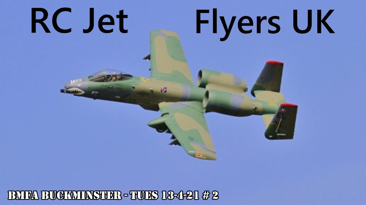 RC JET FLYERS UK - BMFA BUCKMINSTER JETS - TBOBBORAP1 COMPILATION - # 2 - TUESDAY 13-4-21