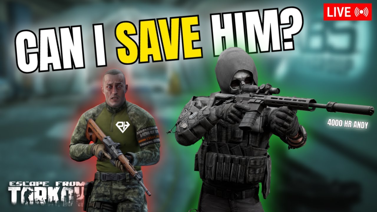 🔴LIVE Escape From Tarkov 1.0 &ndash; Can I Save a New Player? (Beginner Coaching)  |  EFT PvP