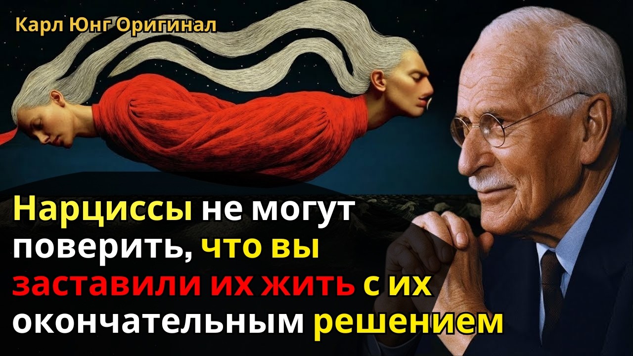 Нарциссы не могут поверить, что вы заставили их жить с их окончательным решением | Карл Юнг