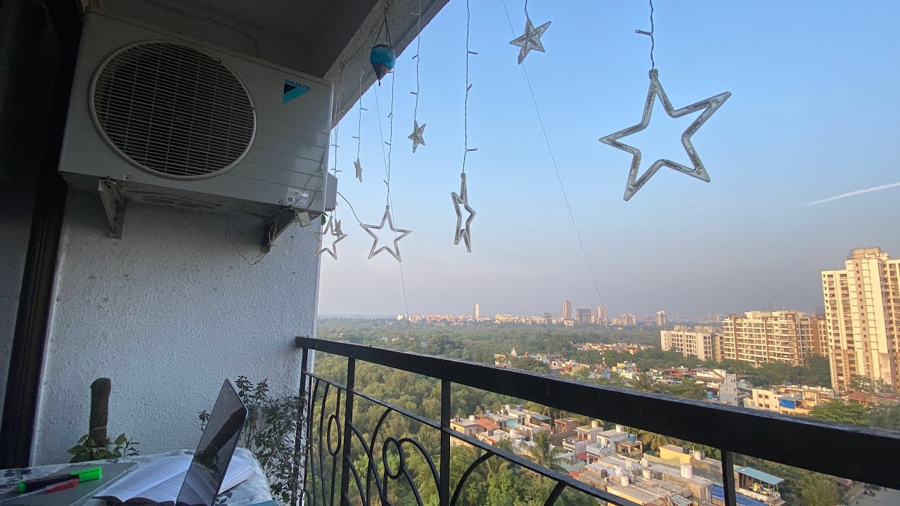An Hour of Studying Under a Changing Sky