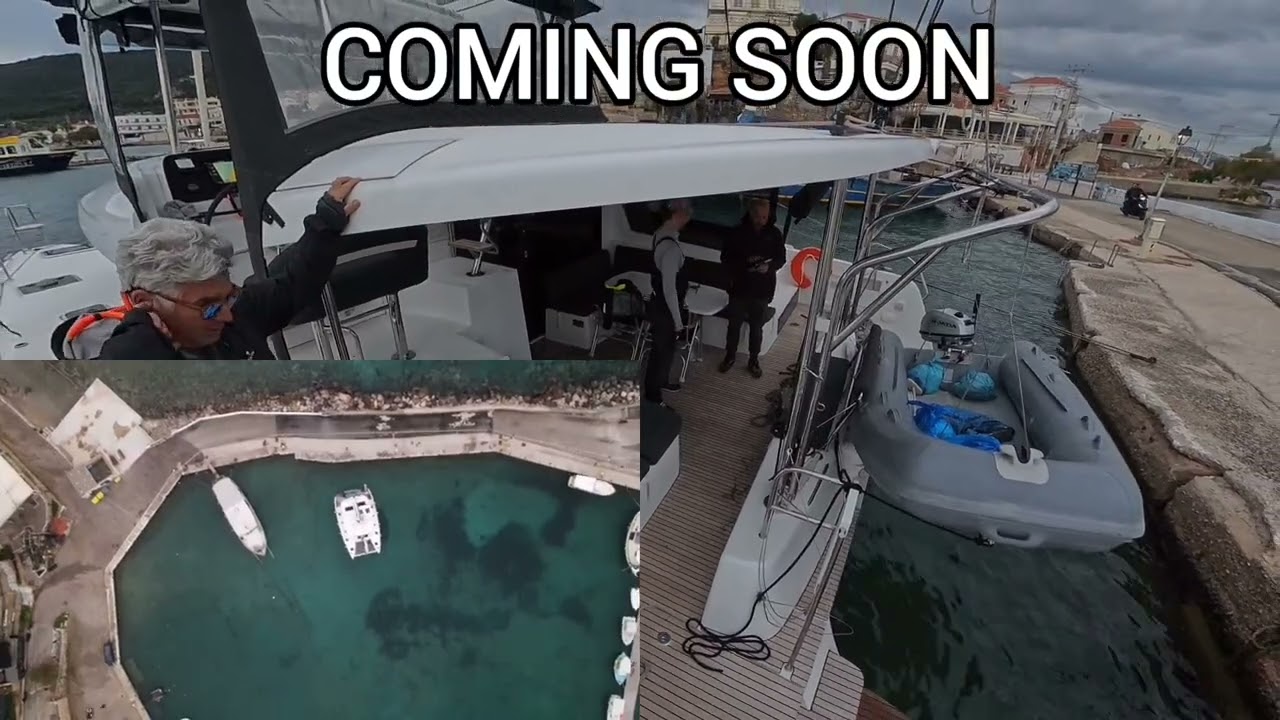 Catamaran Mediterranean Mooring Step by step on Sunday 22nd of February 