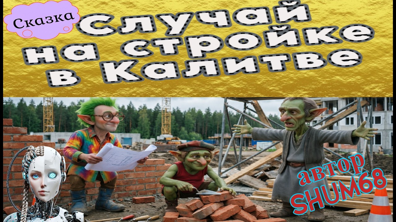 Сказка ✨ Случай на стройке в Калитве ✨ автор SHUM68
