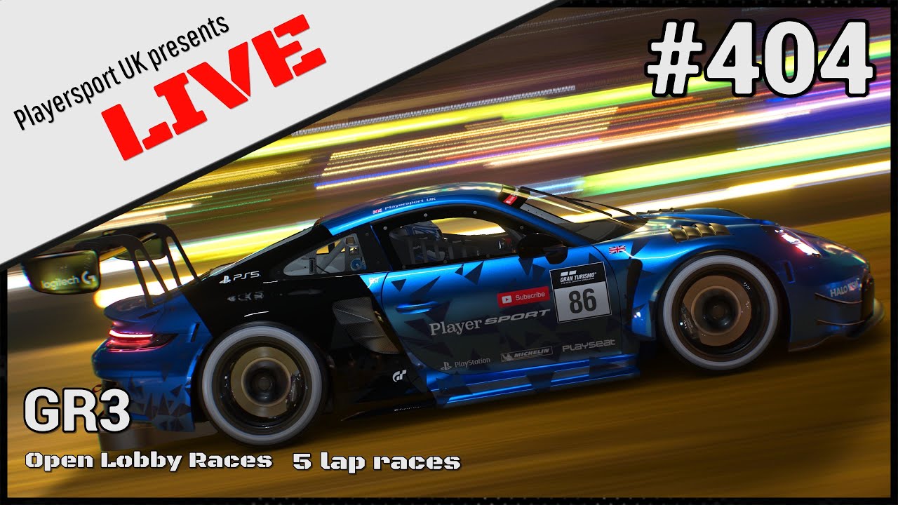 GT7 LIVE LOBBY: GR3 Lobbies! #404 #gt7 #live