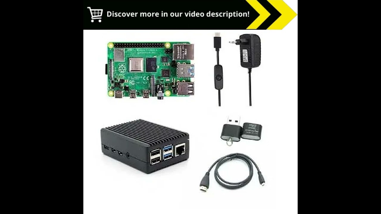 Raspberry Pi 4 Model B Ultimate Kit Enhancing Performance and Connectivity