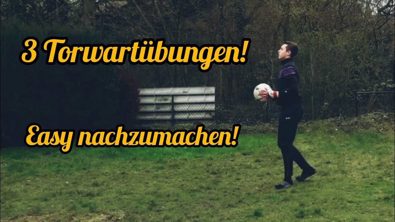 Drei einfache Torwartübungen! ☆ German/Deutsch