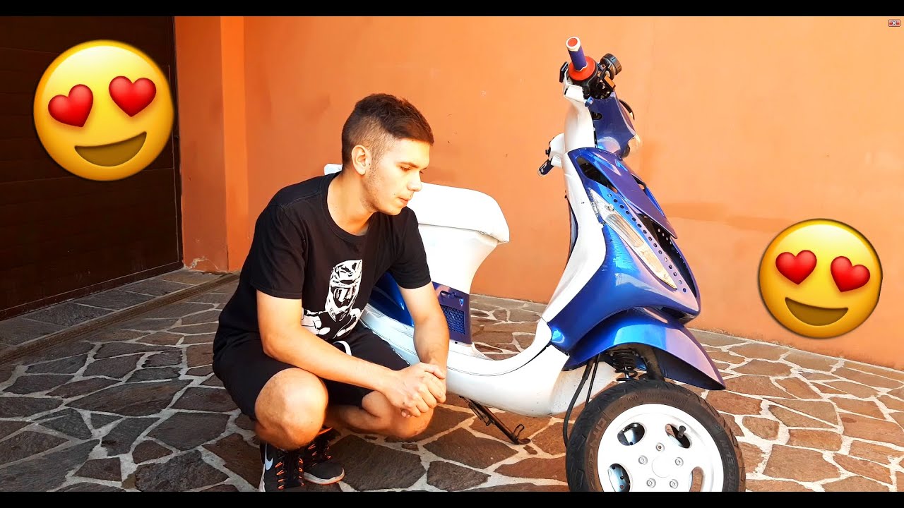 STREET TEST ZIP BIG BORE 77CC [OLD BAD ENGINE]