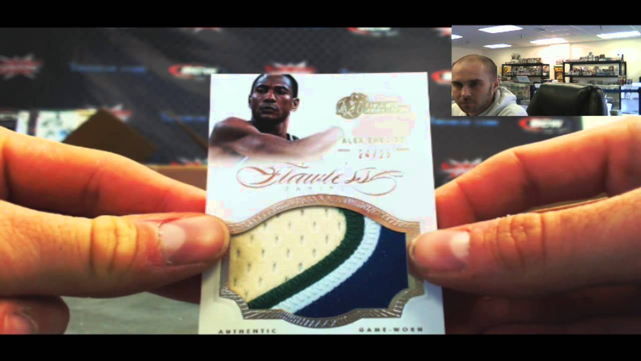 2012/13 Panini Flawless Basketball Box Break RD 5 Blowout Ca