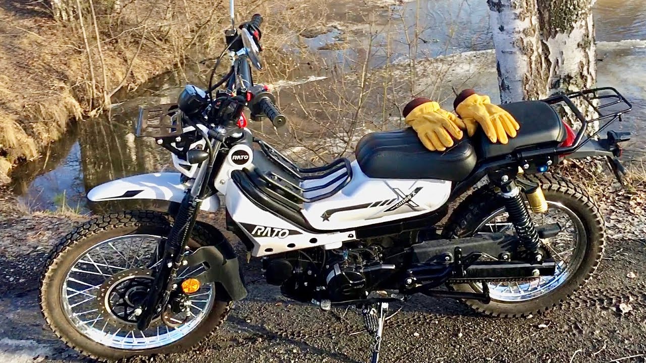Завожу лучший китайский мопед после зимы G-Moto Cross X PRO 125 / X-Trail