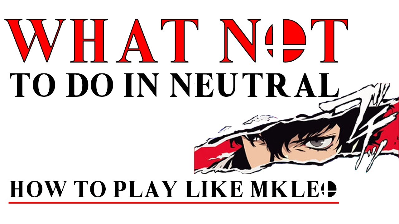 How to think like a PRO - What NOT to do in Neutral. || Play like MKLEO in Smash Bros Ultimate ||