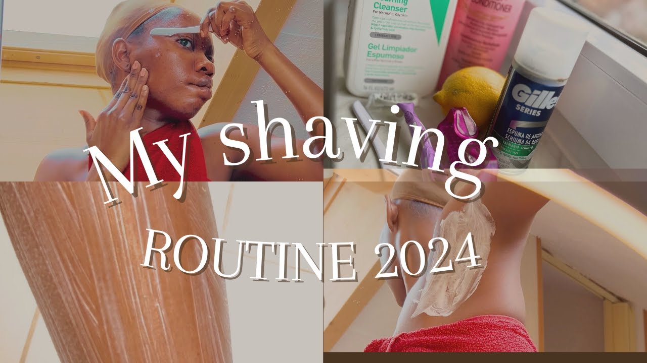 My Shaving Routine(Face, under Arm and Legs). Incredibly amazing. A must watch.