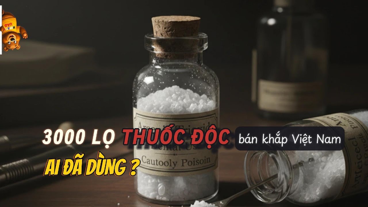 3.000 Lọ Thuốc Độc: Ai Đ&atilde; D&ugrave;ng ?