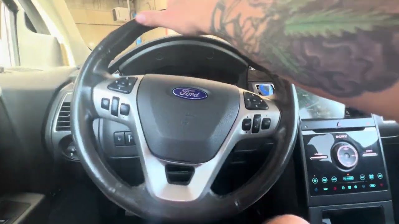 Ford Flex 2018, жалоба клиента, рывки при разгоне