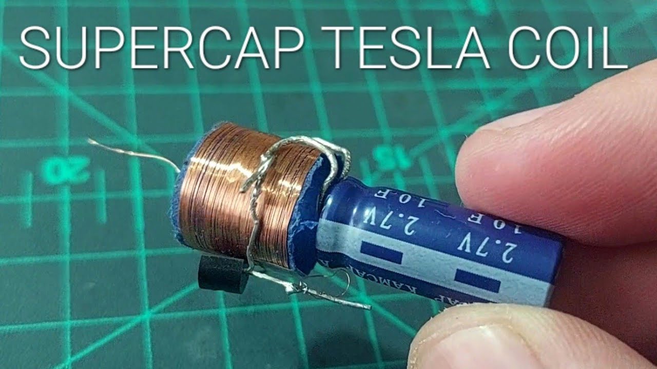 A Tesla coil with only three components!