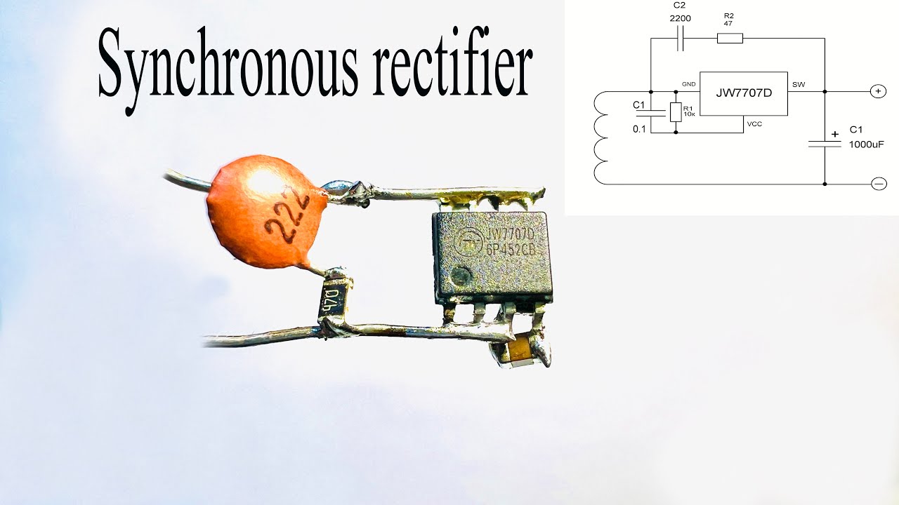 Synchronous rectifier or Schottky diode  Which one is more efficient