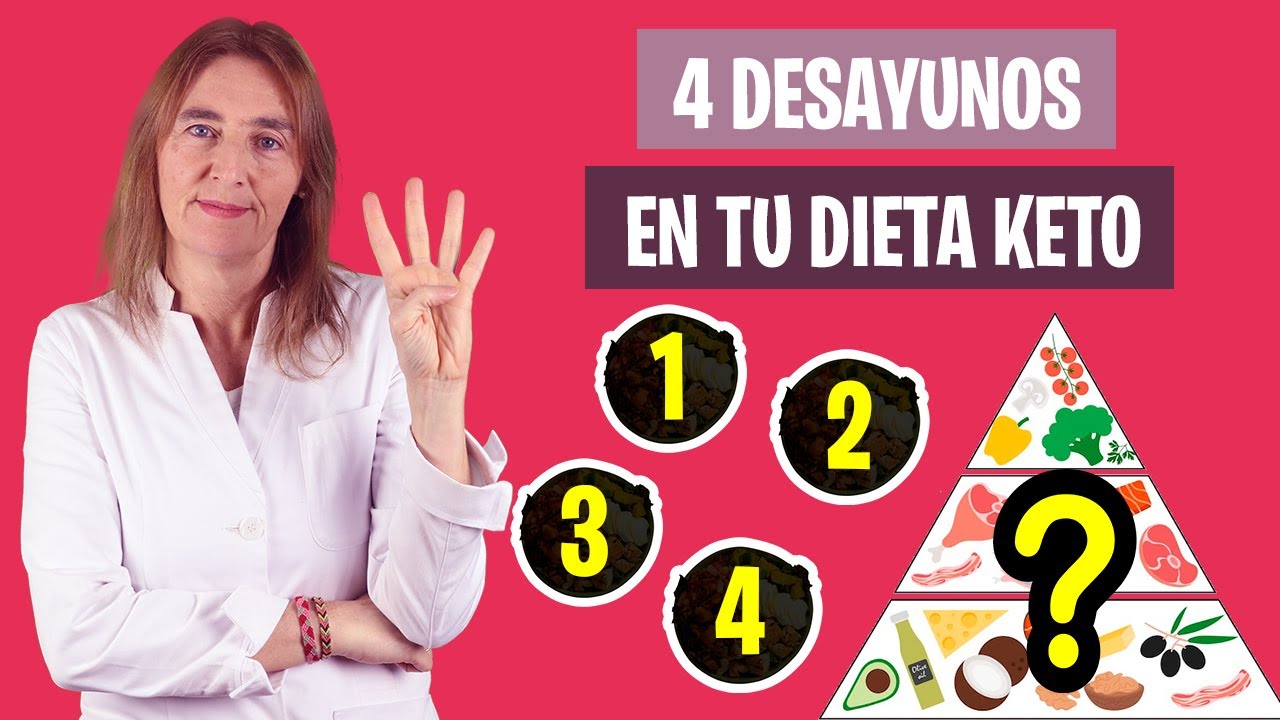 Los 4 MEJORES DESAYUNOS para DIETAS CETOGÉNICAS | 4 desayunos keto | Nutrición y Dietética