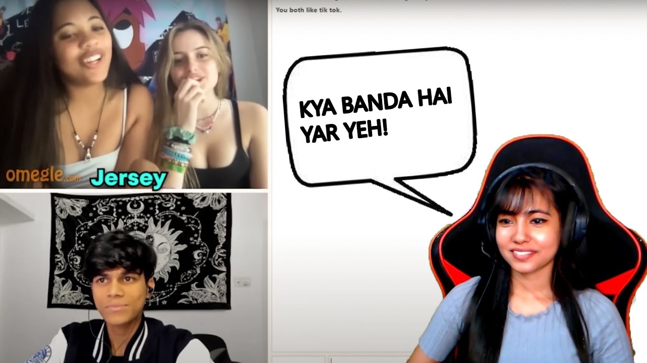 @HusnaYT Reaction On Adarsh Uc Omegle