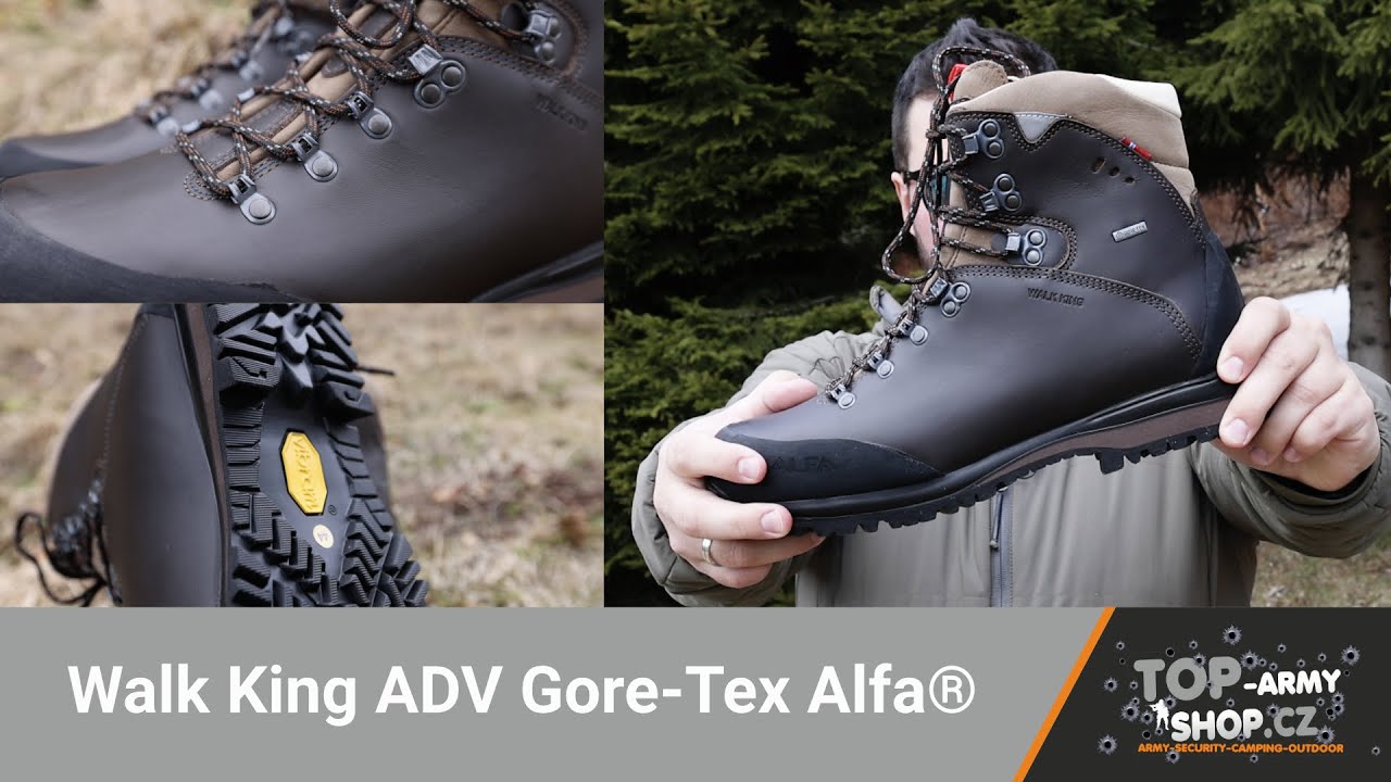 Walk King ADV Gore-Tex Alfa® B/C pohora jak má být! Rigad