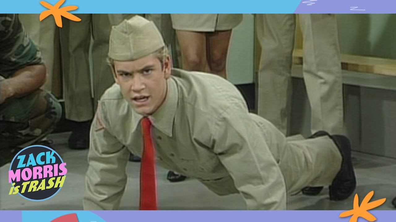 The Time Zack Morris Tricked His Friends Into Joining The Army Then Abandoned Them