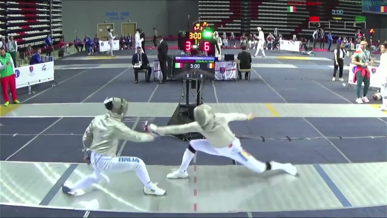 Euro Champs 2025 JMS - L8 - Edoardo Reale ITA v Vlad Covaliu ROU