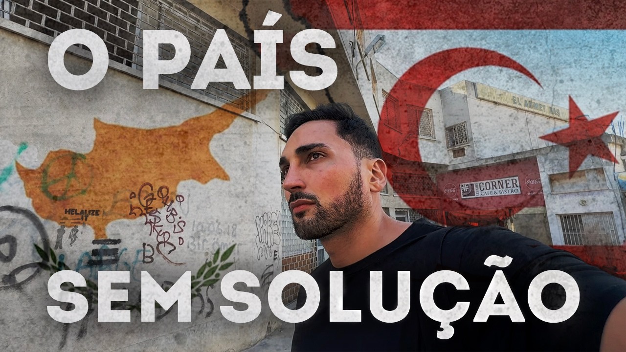 QUEM MANDA NESTE PAÍS? - ENTREI na ILHA do CHIPRE - Estevam Pelo Mundo