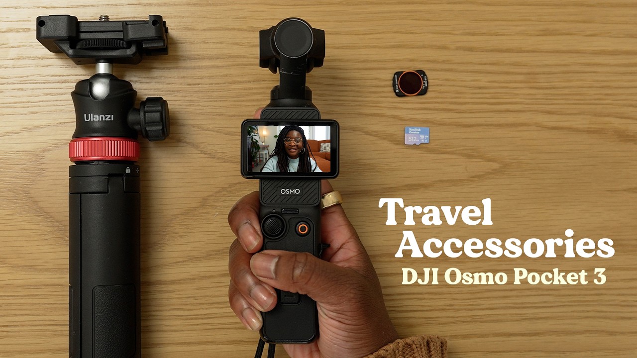 Osmo Pocket 3: простые и удобные аксессуары для путешествий