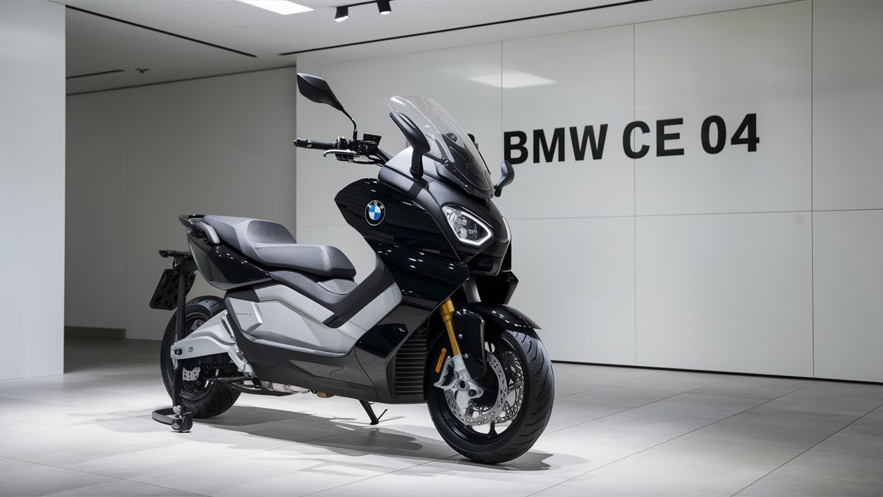 BMW CE 04 2025 Launched! The Most Advanced Electric Scooter EVER!