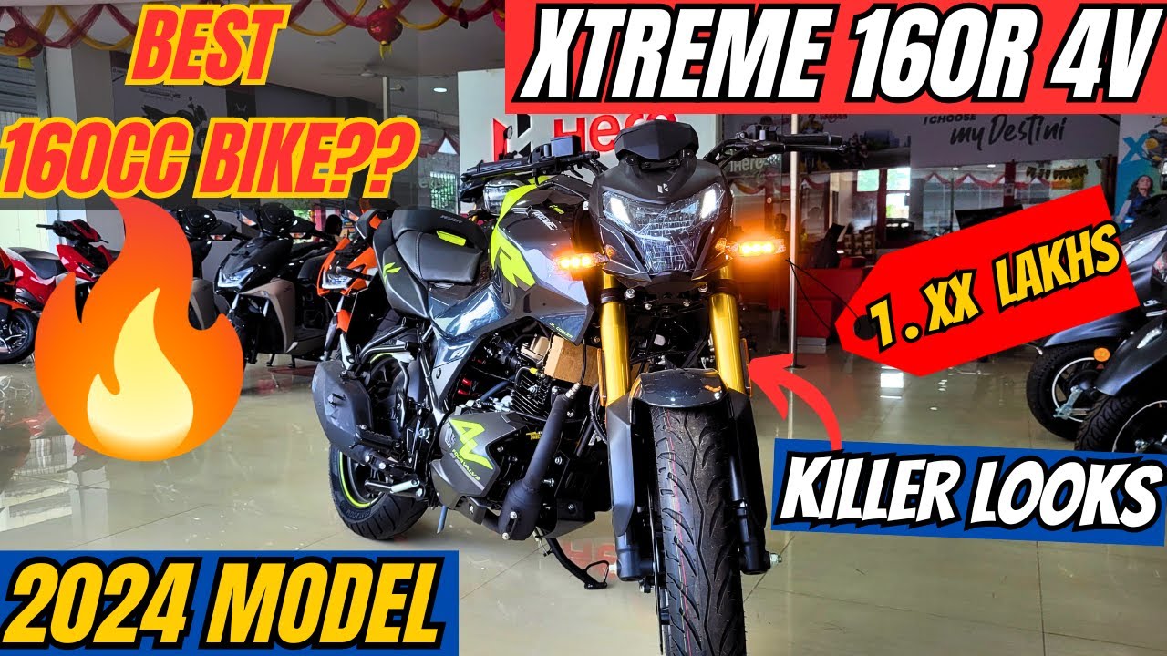 KILLER LOOKS😱😨MUST WATCH🔥🔥 2024 Hero Xtreme 160R 4V Review Tamil🔥 | Xtreme 160R 4V Tamil Review